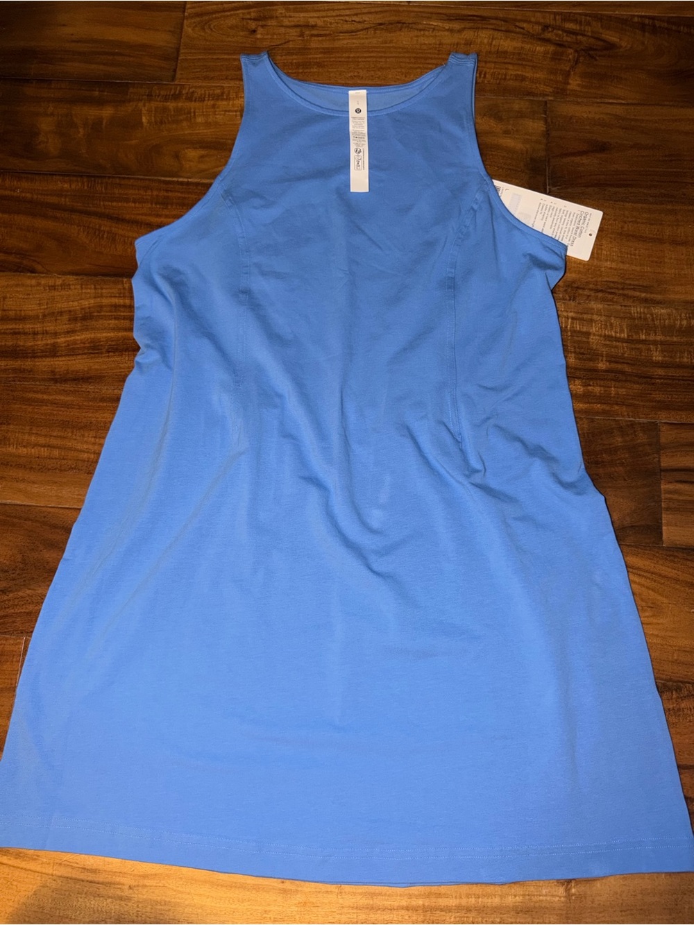 Lululemon Organic Cotton Cinched-Waist Dress - Pool Party - NWT
